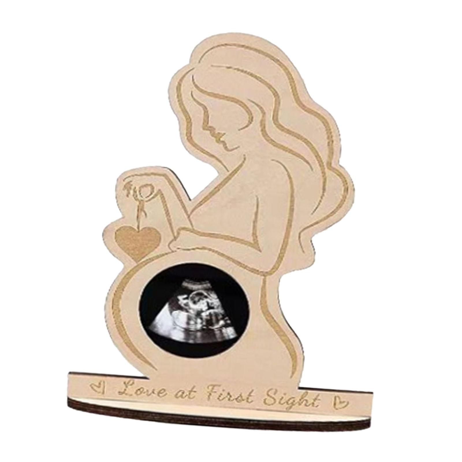Wooden Craft Picture Frame Roo - Baby Nursery Picture Frames 评论和价格