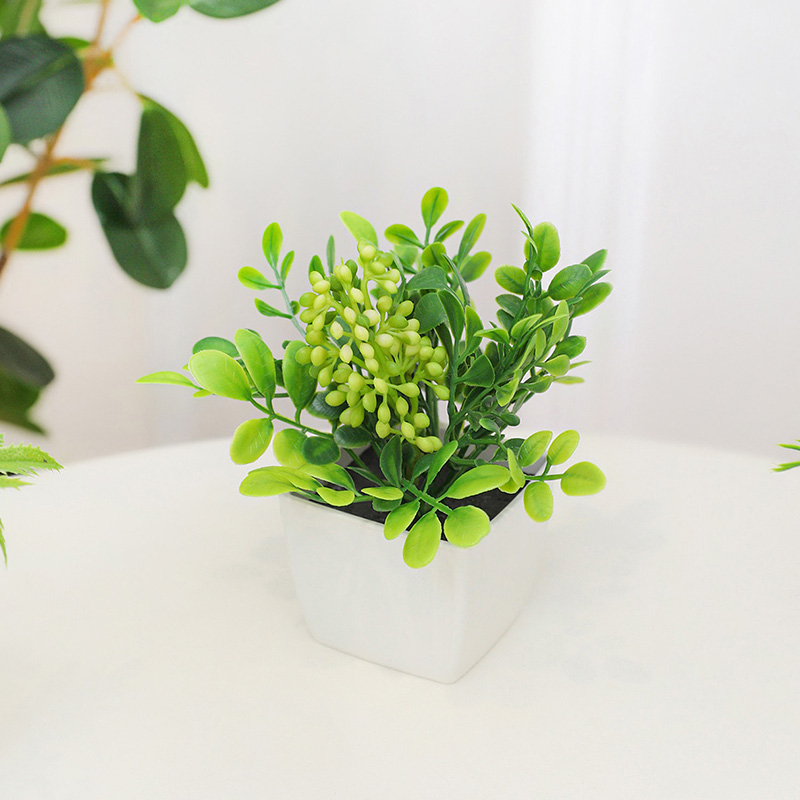 Artificial flower small potted - Baby Bookshelf Small 评论和价格
